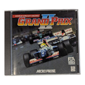 Video Game "Grand Prix II," also known as "Grand Prix 2" PC Game 1996 Vintage